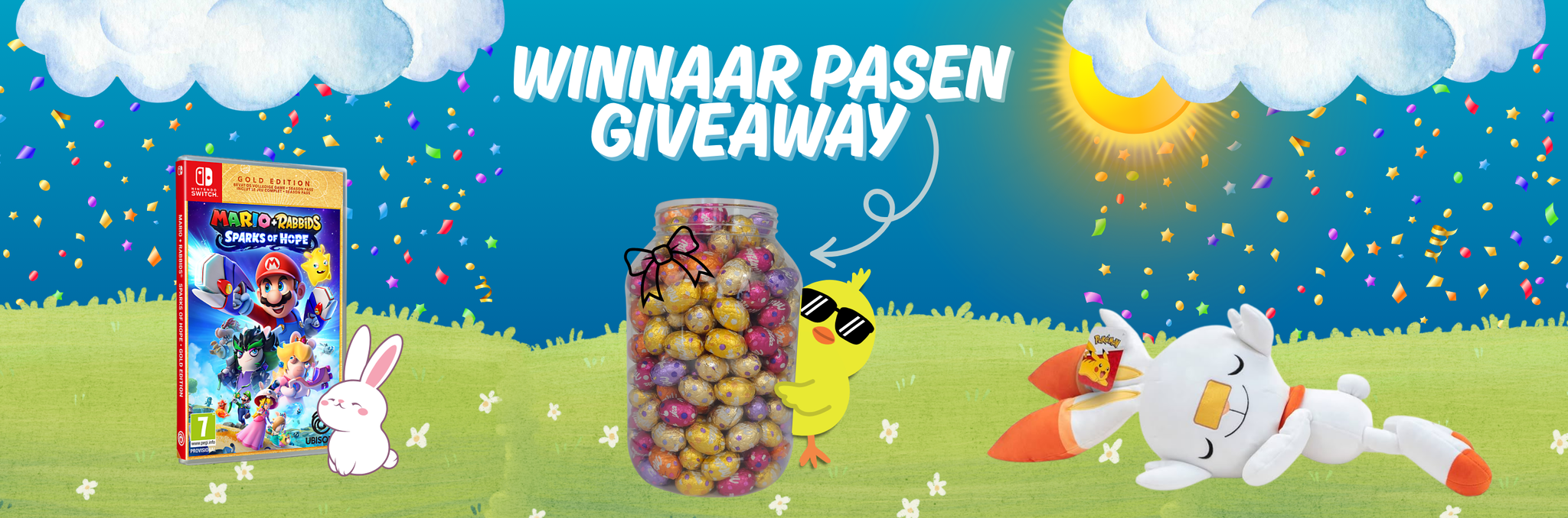 Winnaar Pasen Giveaway