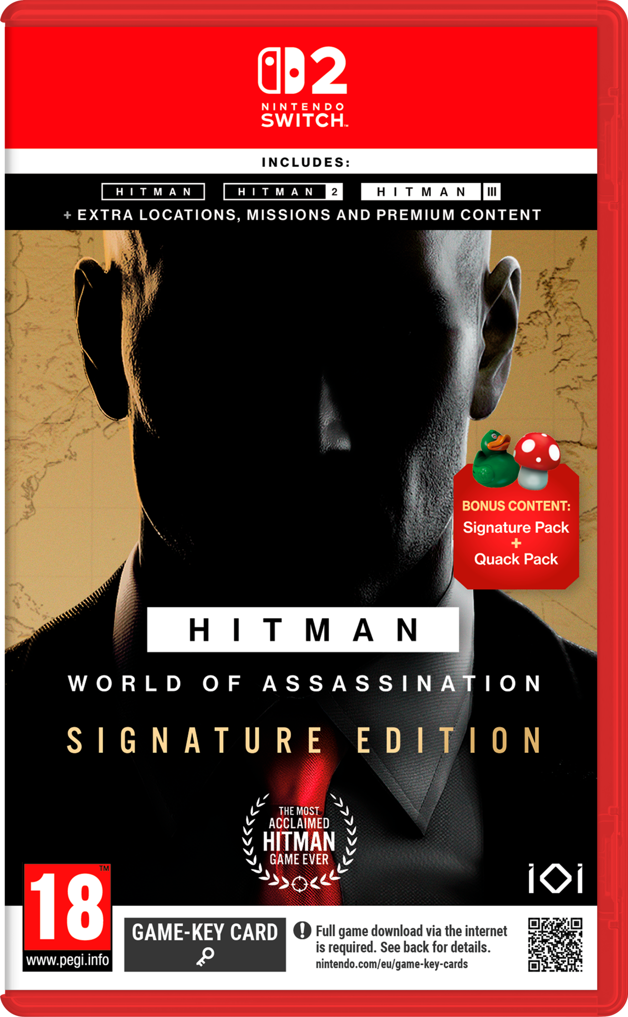 Hitman World Of Assassination Signature Edition + Pre-Order Bonus - Nintendo Switch 2