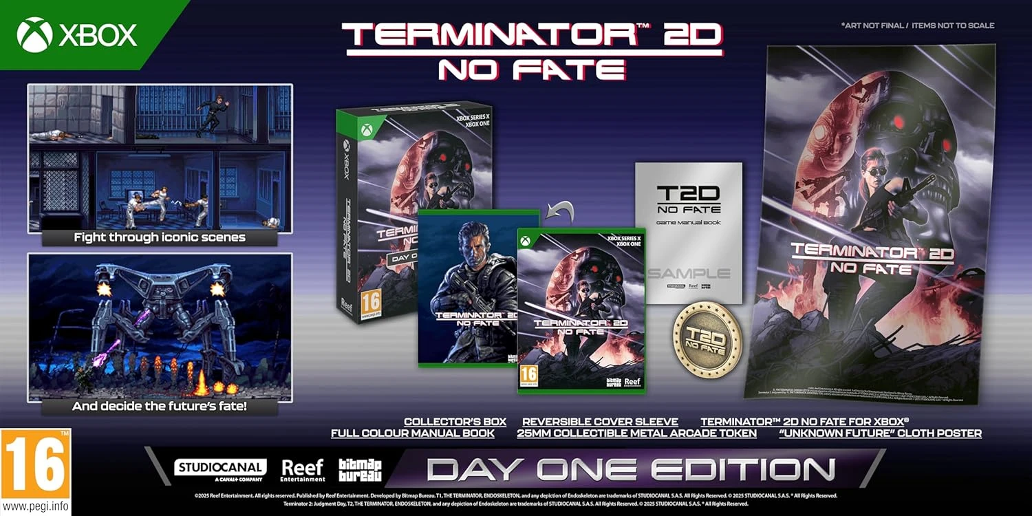 Terminator 2D: No Fate - Day One Edition - Xbox One & Series X