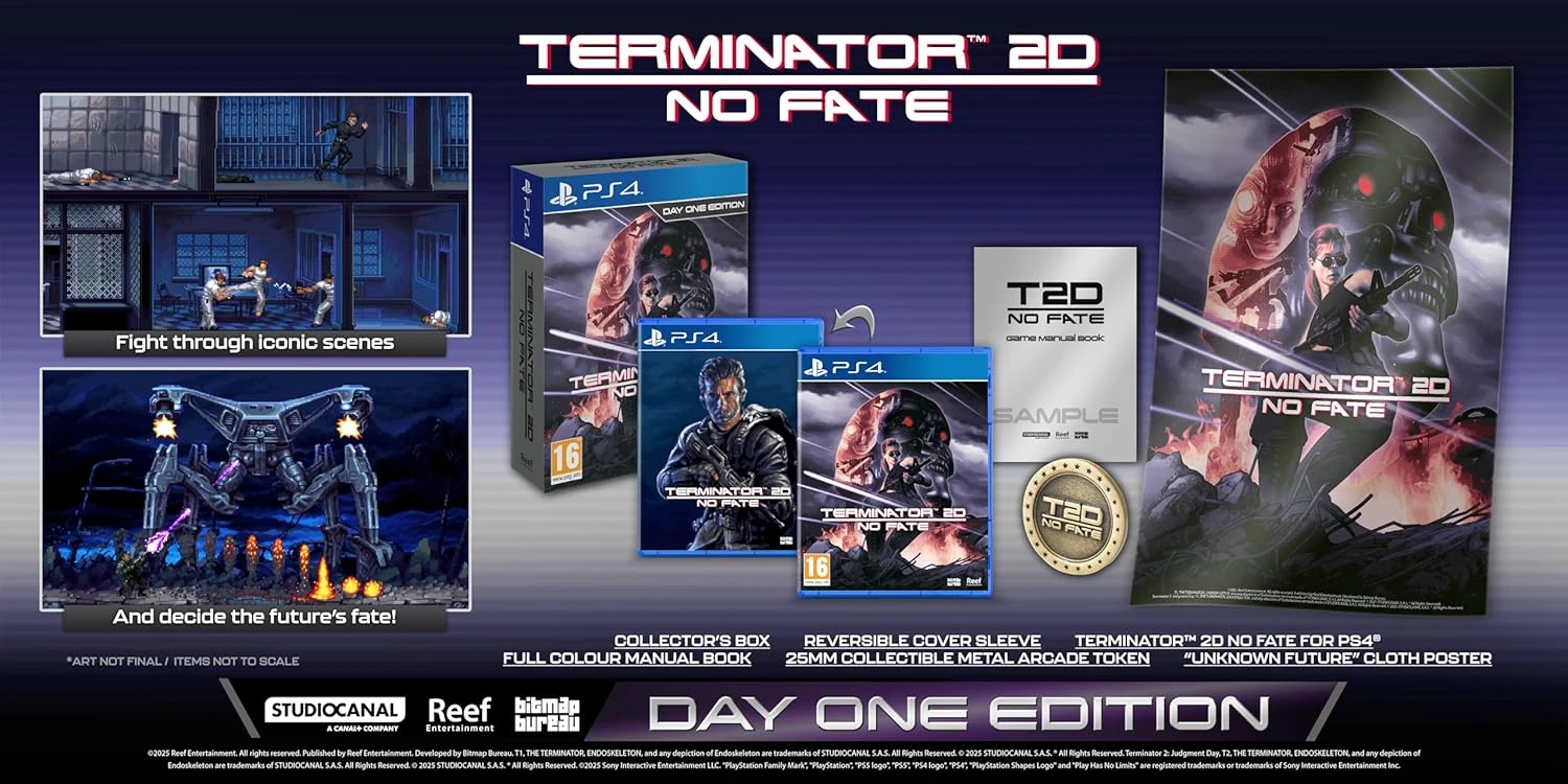Terminator 2D: No Fate - Day One Edition - PS4