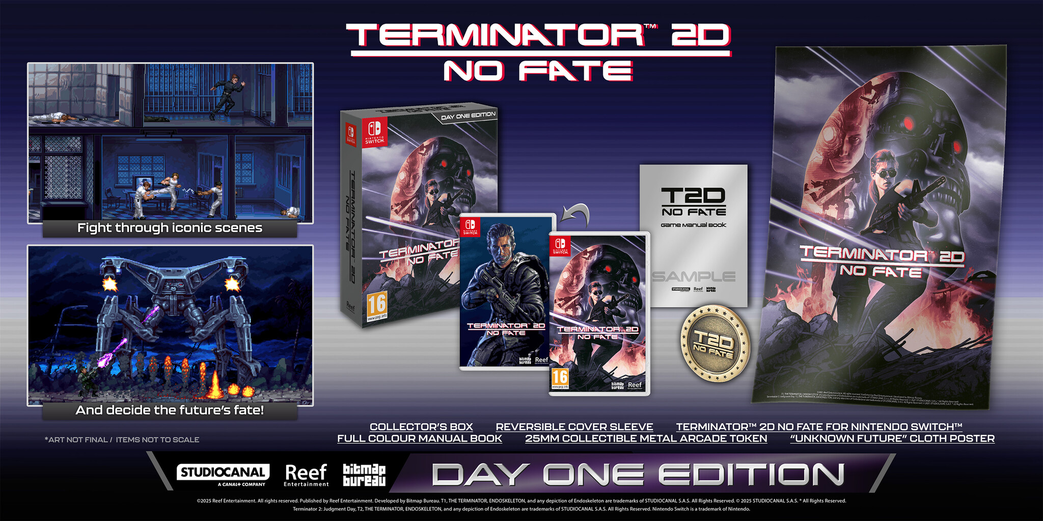 Terminator 2D: No Fate - Collector's Edition - Nintendo Switch