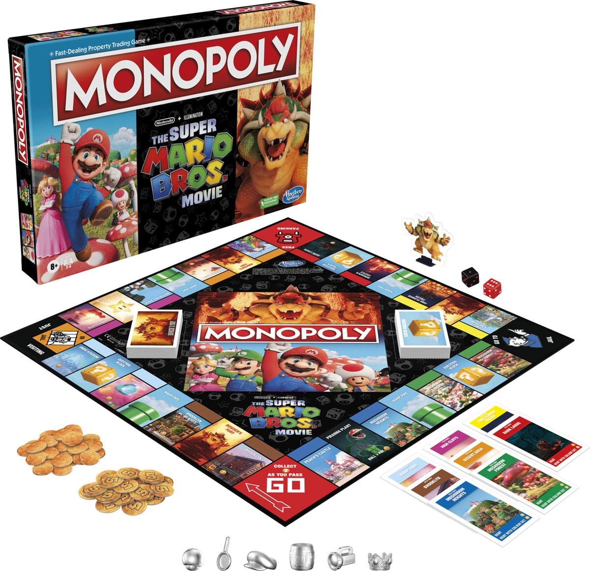 Monopoly The Super Mario Movie Edition (Engelstalig)