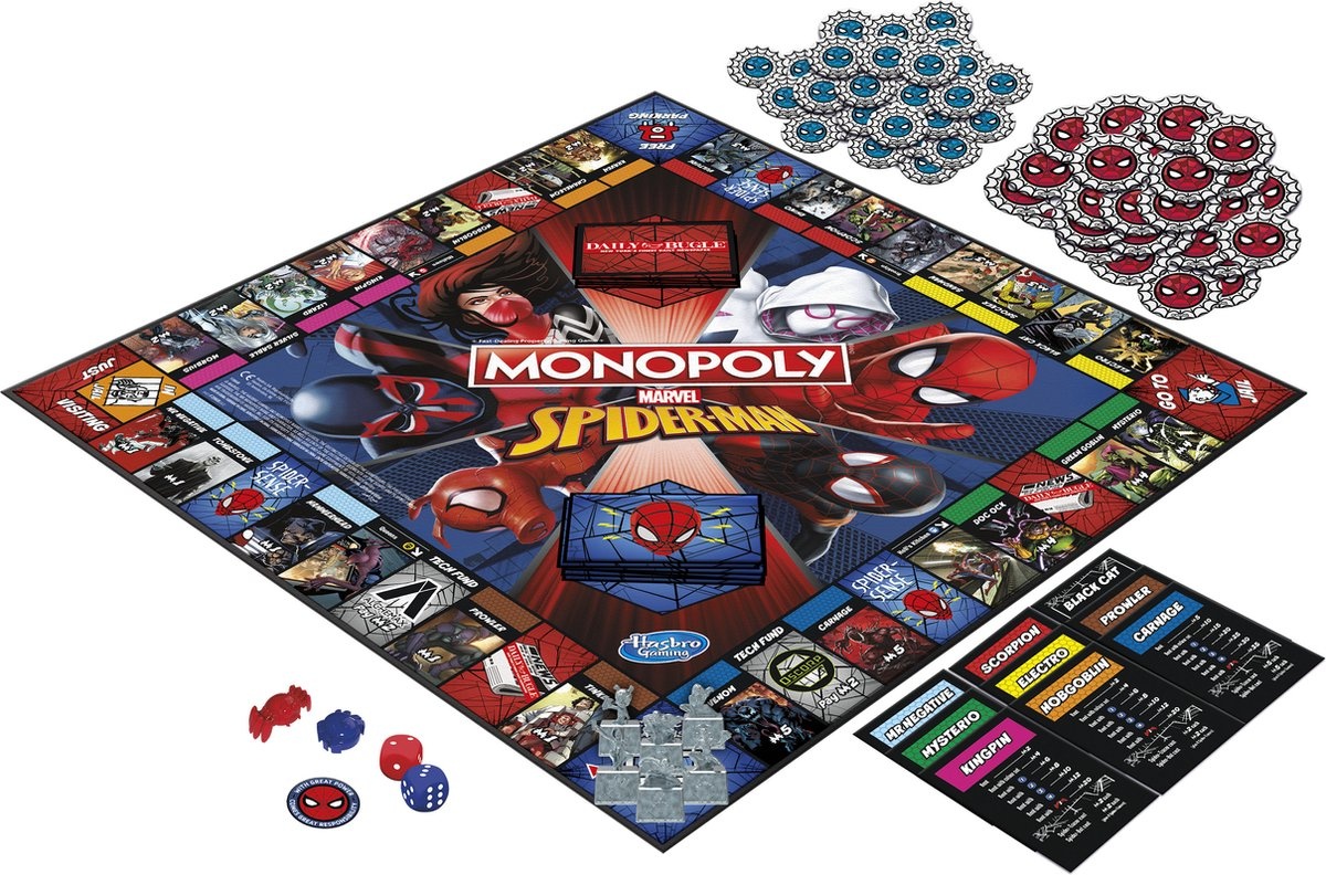 Monopoly Marvel's Spider-Man Edition (Engelstalig)