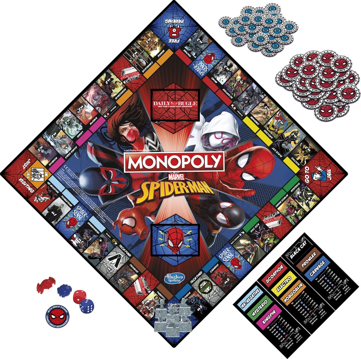 Monopoly Marvel's Spider-Man Edition (Engelstalig)