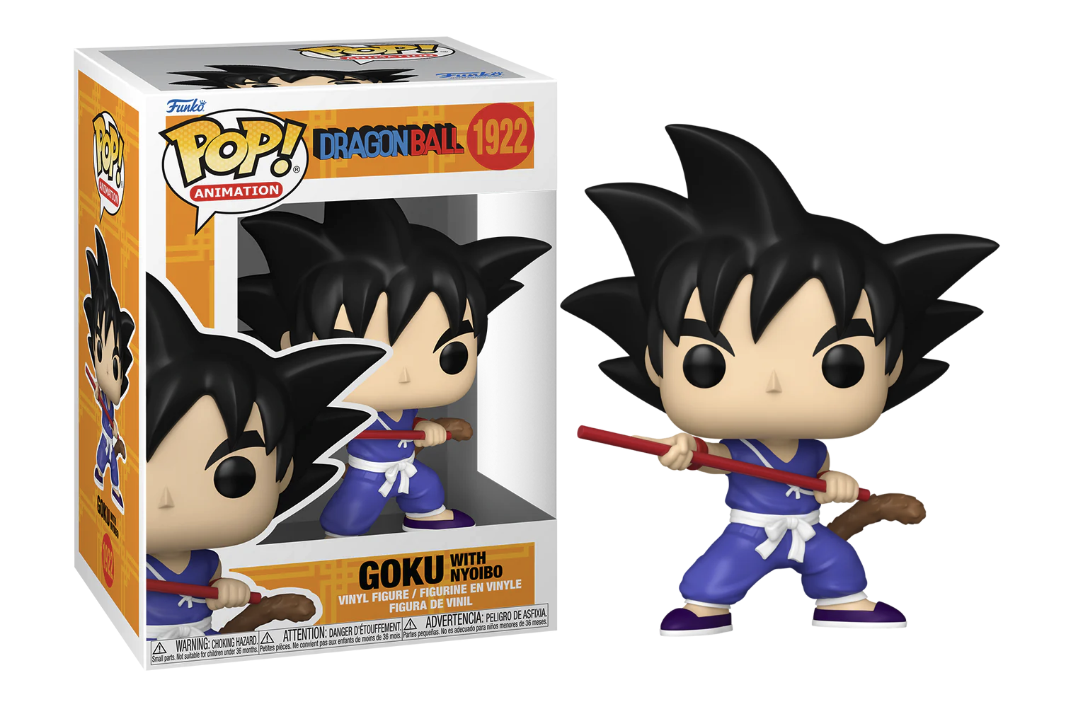 Pop Animation: Dragon Ball - Goku With Nyoibo Funko Pop #1922