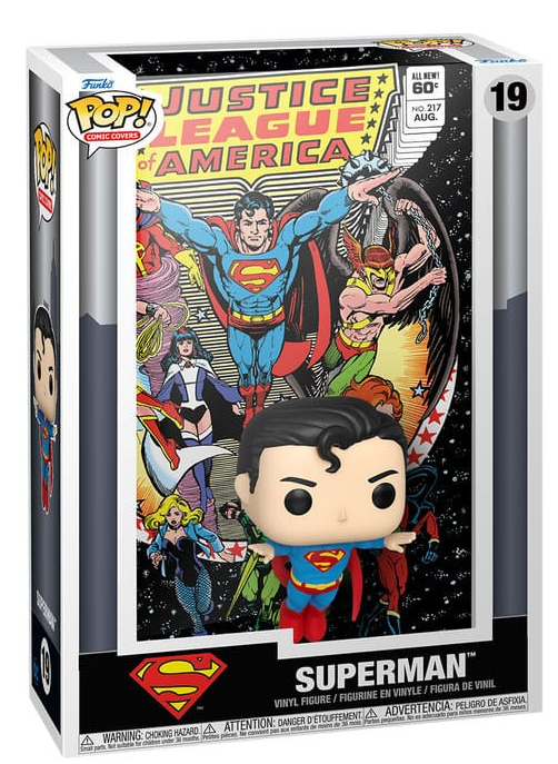 Pop Comic Cover: Superman Funko Pop #19
