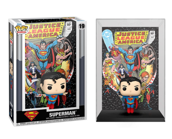 Pop Comic Cover: Superman Funko Pop #19
