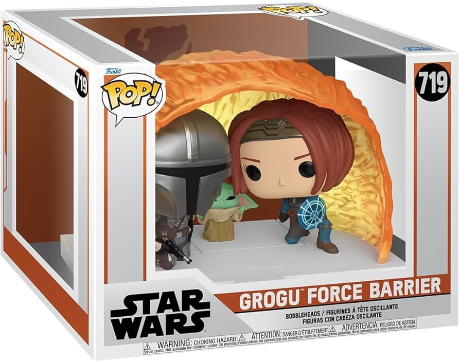 Pop Moment: Star Wars: The Mandalorian - Grogu Force Barrier Funko Pop #719