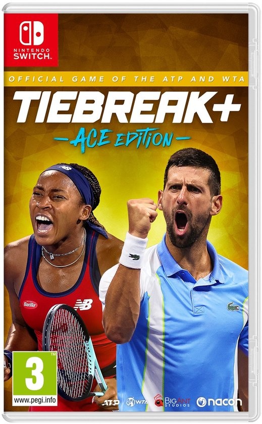 Tiebreak: Official Game of the APT & WTA - Nintendo Switch