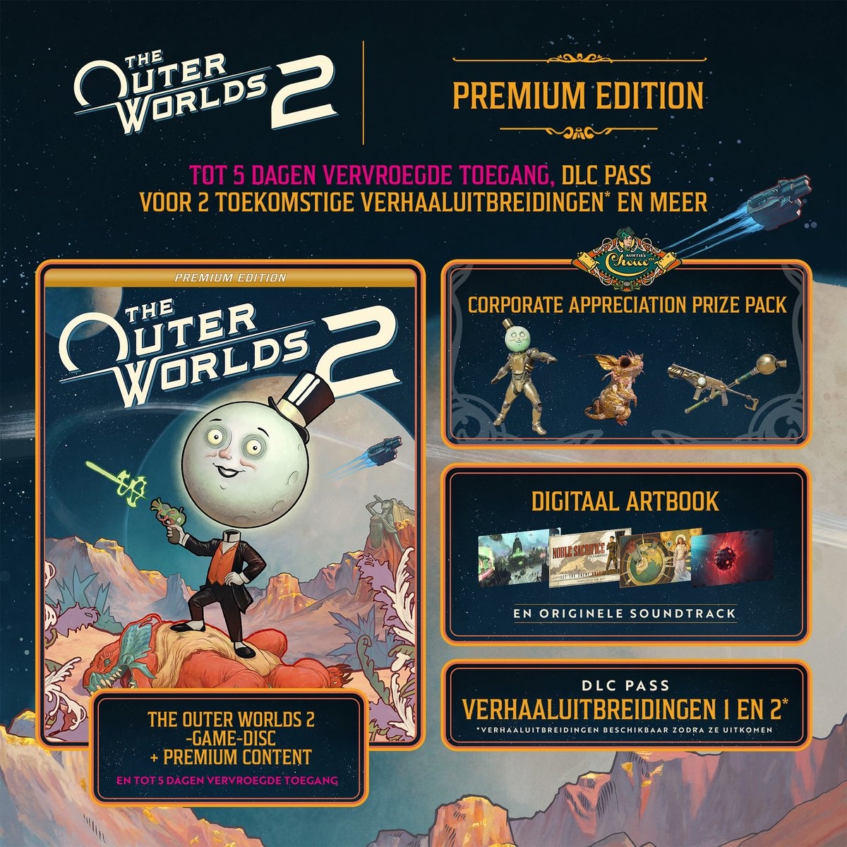 The Outer Worlds 2 + Pre-Order Bonus - Premium Edition - PS5