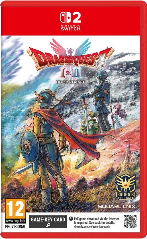 Dragon Quest 1 & 2 HD - 2D Remake - Nintendo Switch 2