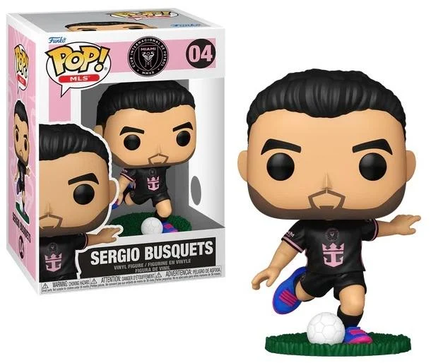 Pop MLS: Inter Miami - Sergio Busquets Funko Pop #04