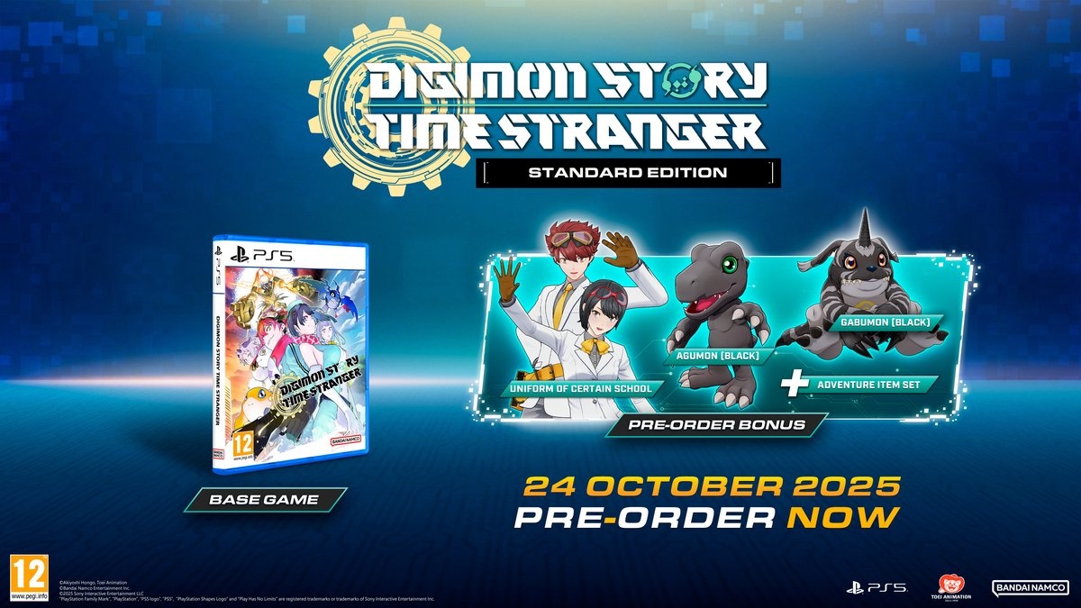 Digimon Story Time Stranger + Pre-Order Bonus - PS5