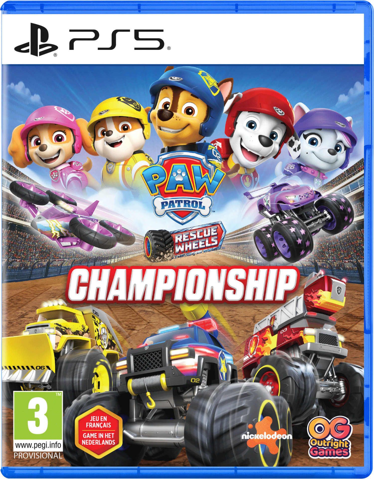 PAW Patrol Rescue Wheels: Championship - PS5