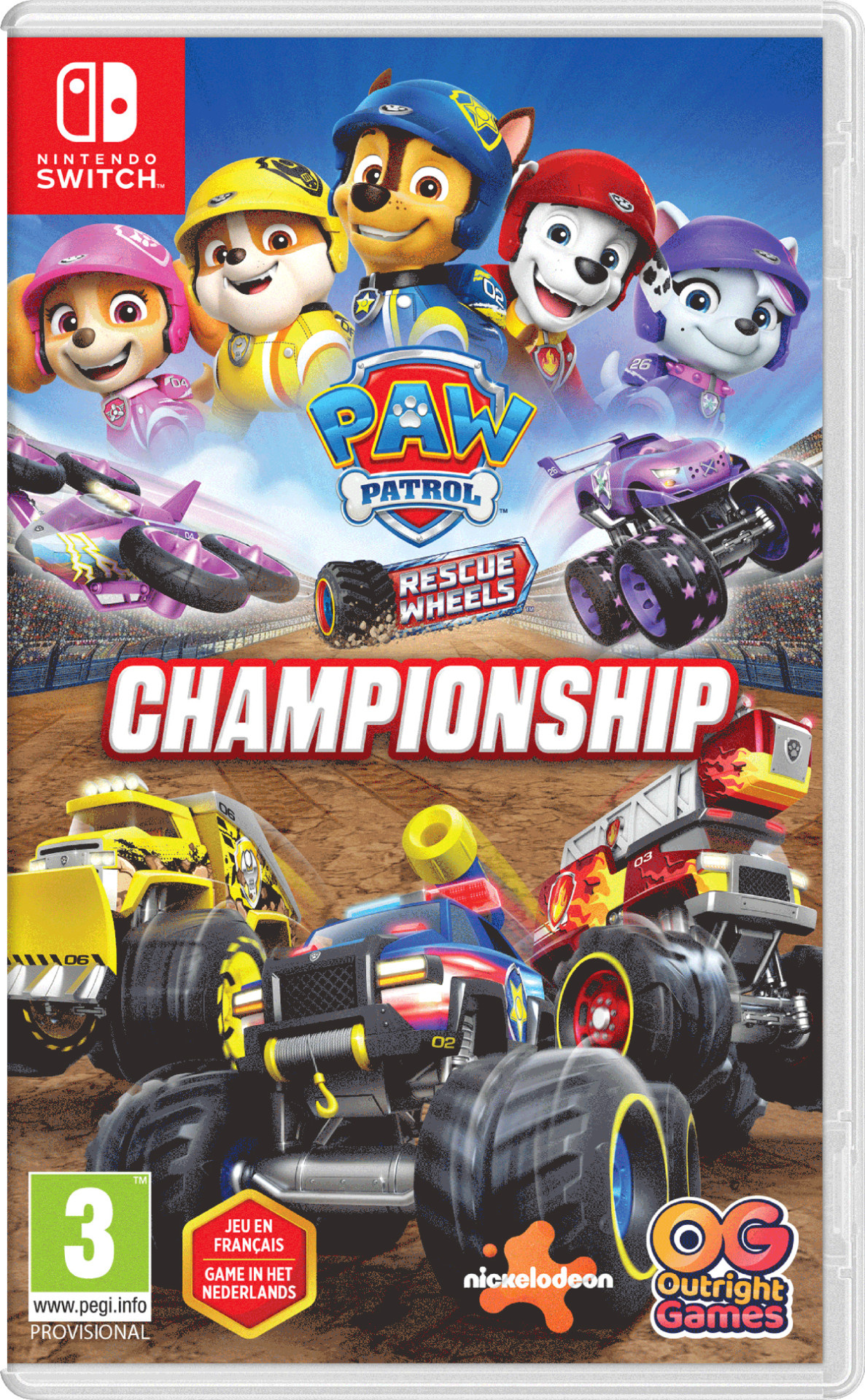 PAW Patrol Rescue Wheels: Championship - Nintendo Switch
