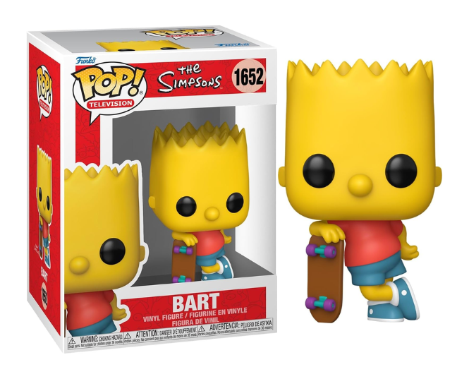 Pop Television: The Simpsons - Bart Funko Pop #1652