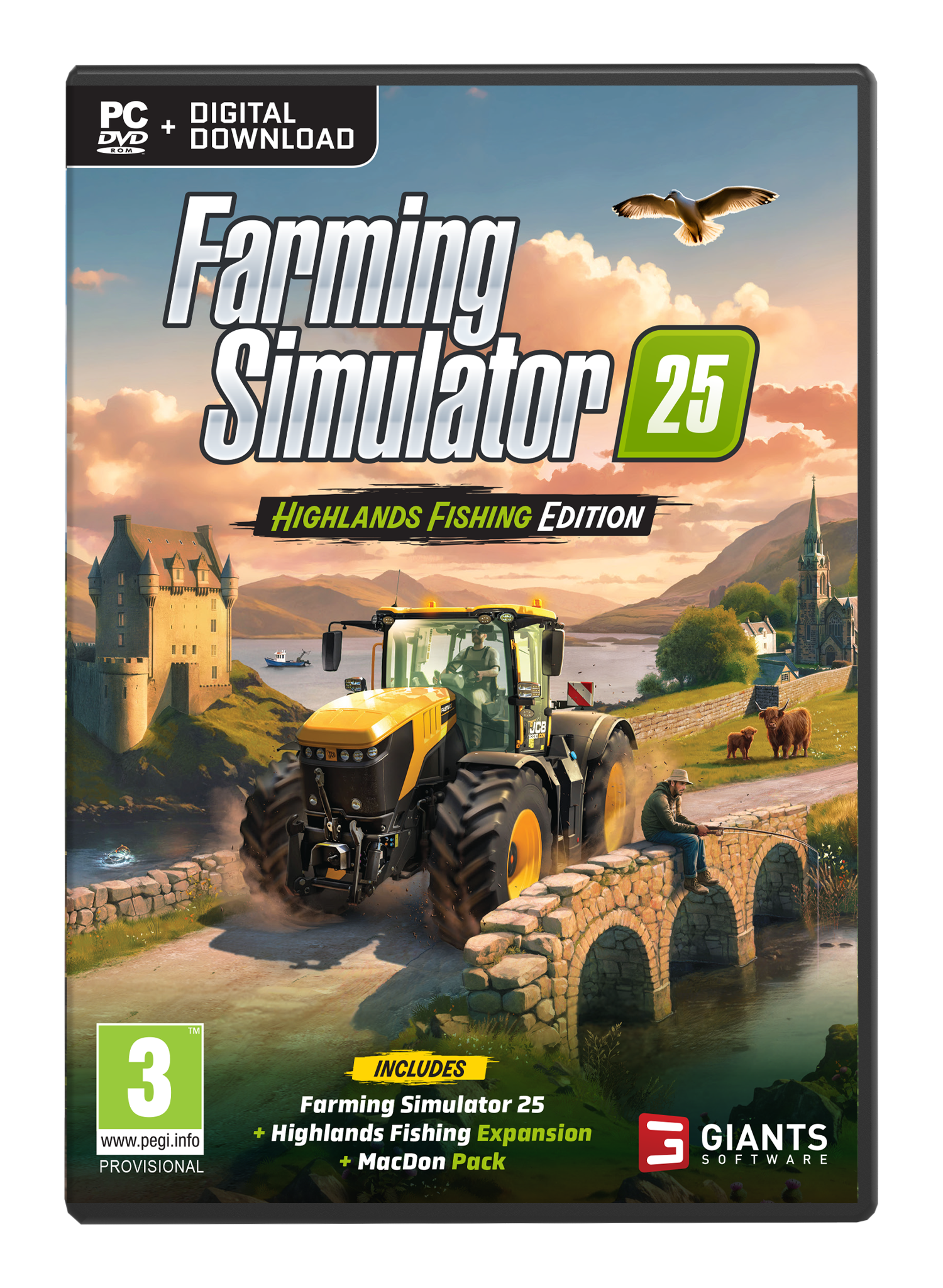 Farming Simulator 25 - Highlands Fishing Edition (Code in Box) - PC