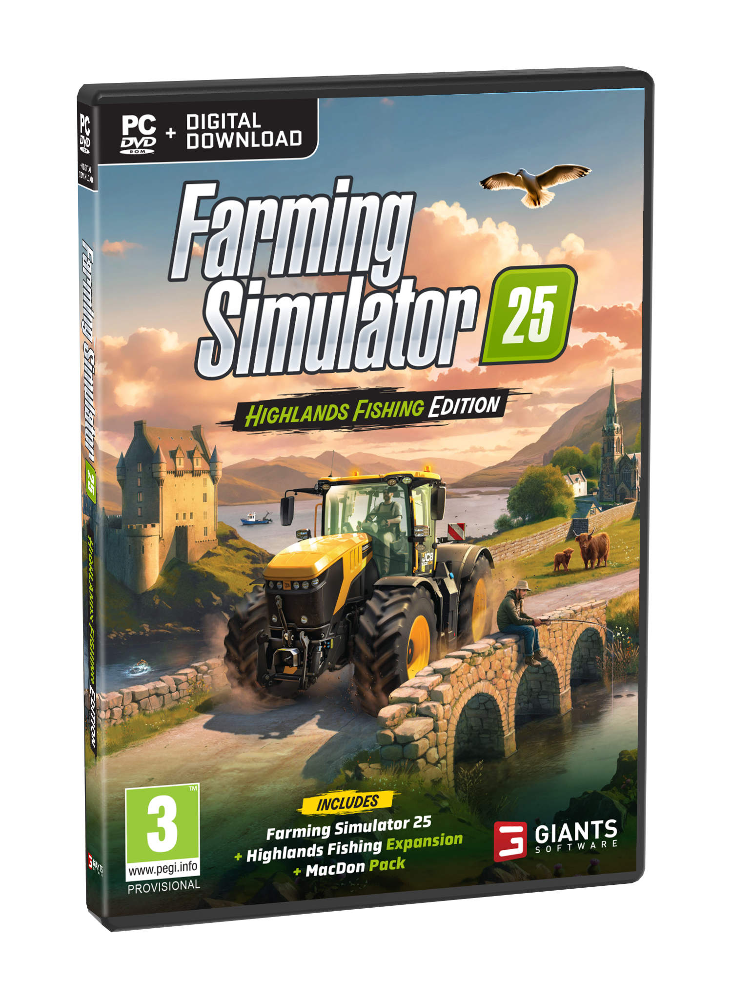 Farming Simulator 25 - Highlands Fishing Edition (Code in Box) - PC