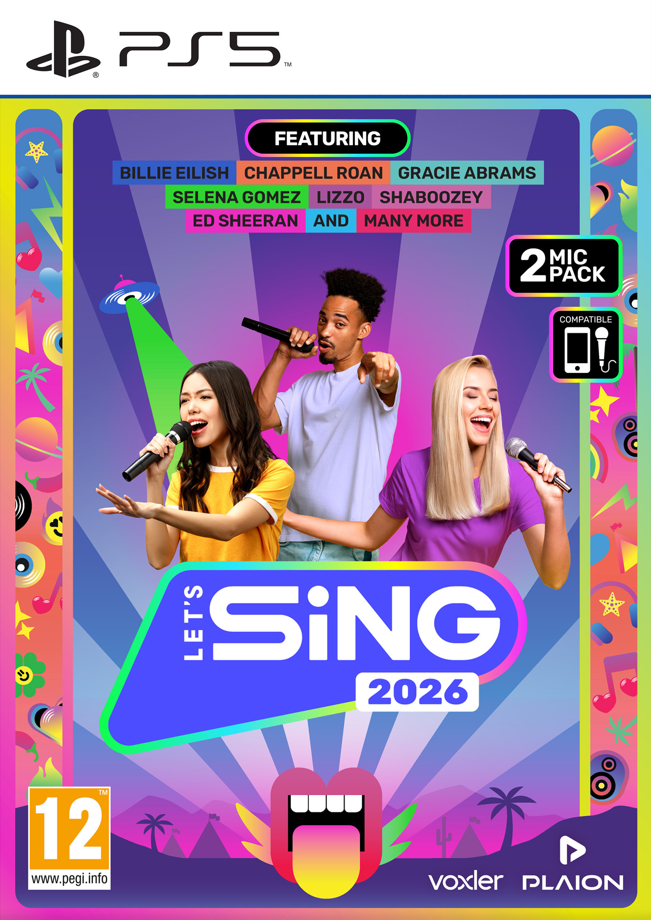 Let's Sing 2026 + 2 Mikrofone - PS5
