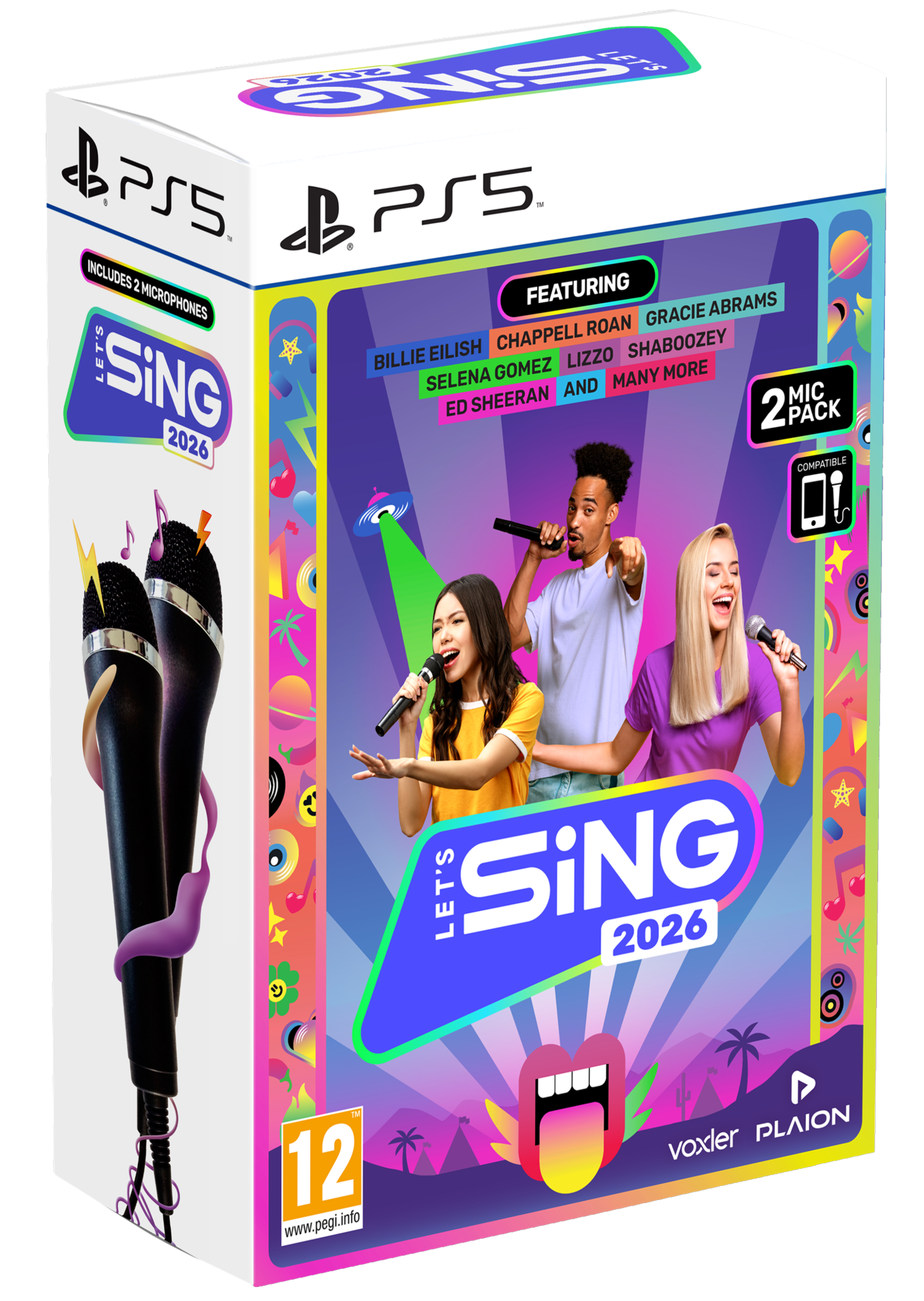 Let's Sing 2026 + 2 Microfoons - PS5