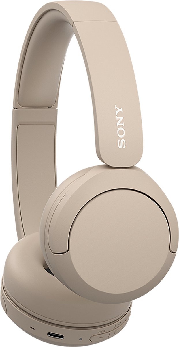 Sony WH-CH520 - Draadloos On-Ear Koptelefoon - Beige
