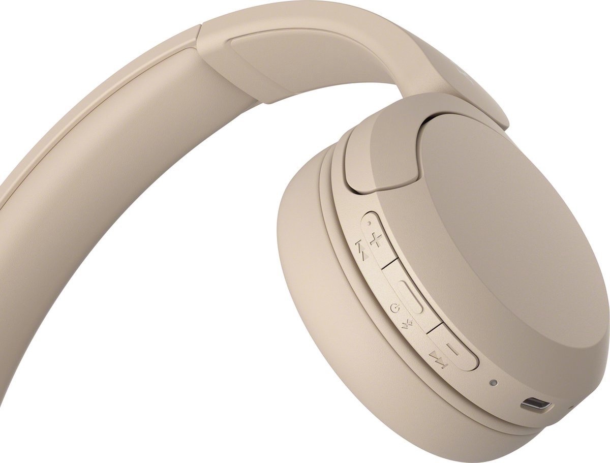 Sony WH-CH520 - Draadloos On-Ear Koptelefoon - Beige