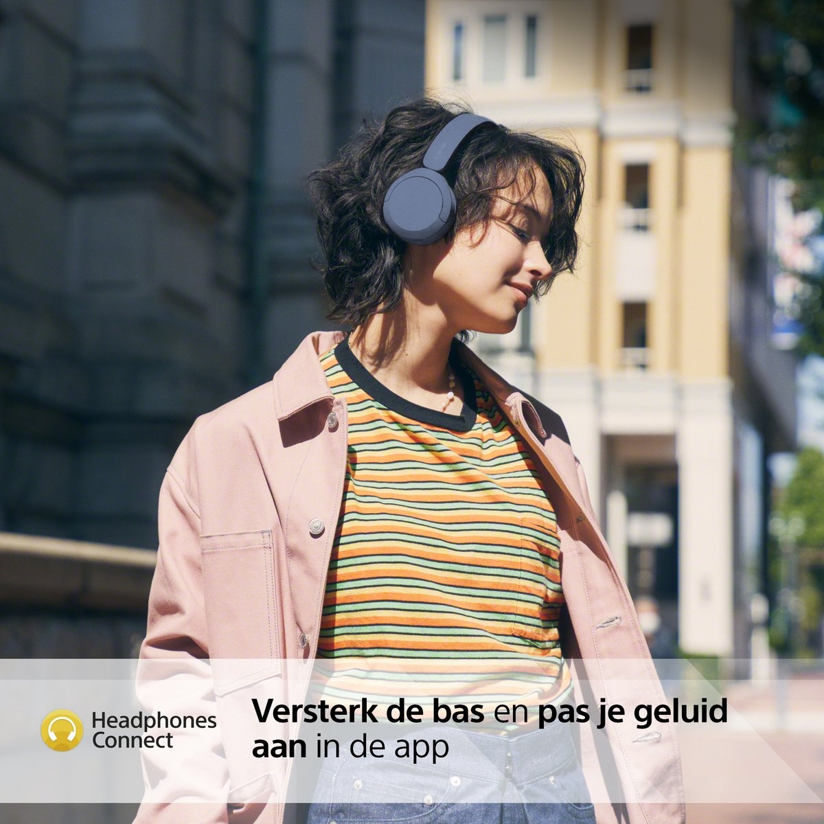 Sony WH-CH520 - Draadloos On-Ear Koptelefoon - Blauw