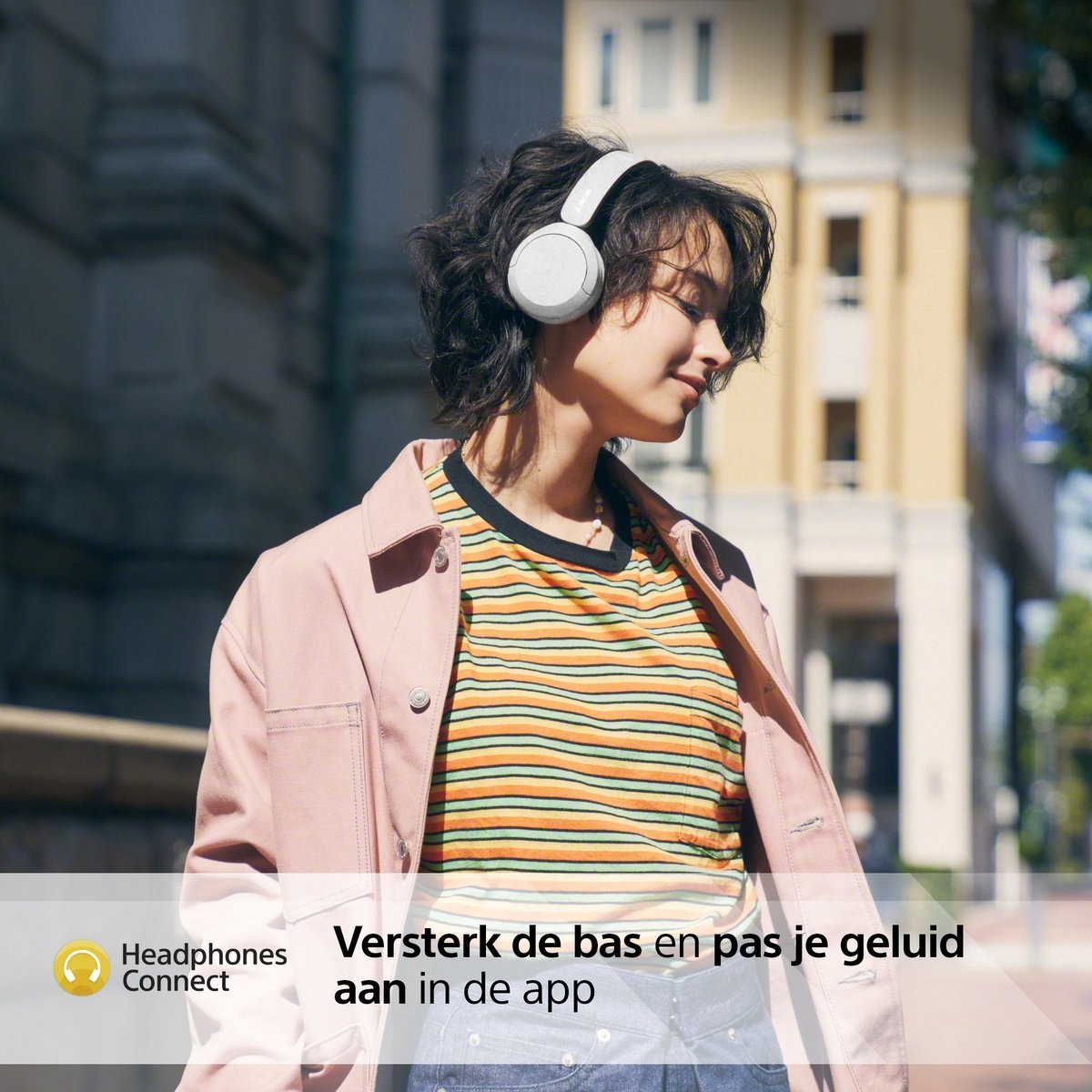 Sony WH-CH520 - Draadloos On-Ear Koptelefoon - Wit