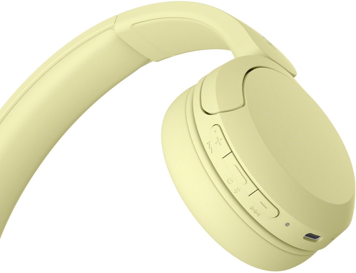 Sony WH-CH520 – Kabellose On-Ear-Kopfhörer – Gelb