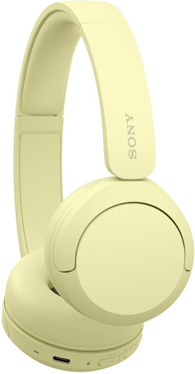 Sony WH-CH520 - Draadloos On-Ear Koptelefoon - Geel