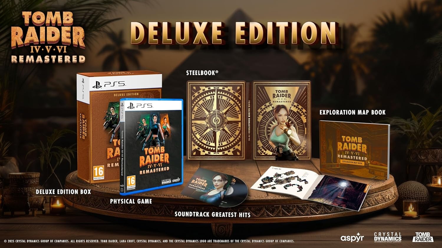 Tomb Raider IV-VI Remastered - Deluxe Edition - PS5