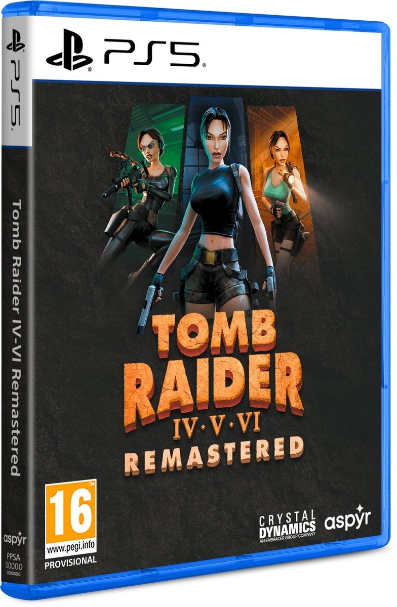 Tomb Raider IV-VI Remastered - Deluxe Edition - PS5