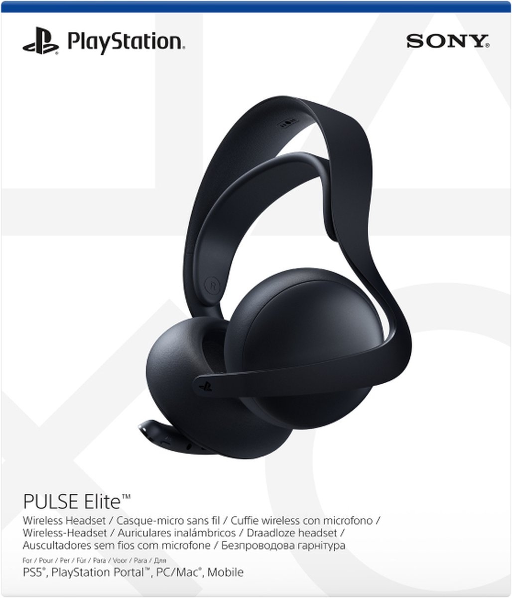 PS5 Pulse Elite – Kabelloses Headset (Mitternachtsschwarz)