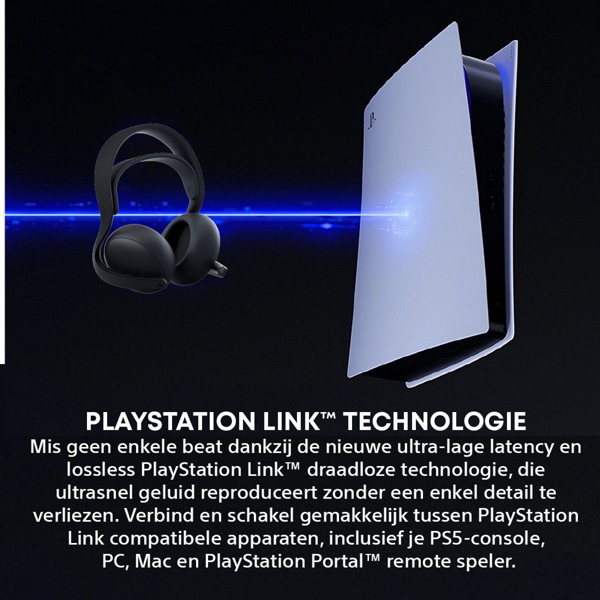 PS5 Pulse Elite – Kabelloses Headset (Mitternachtsschwarz)