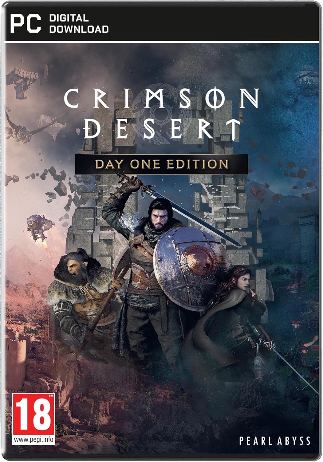 Crimson Desert - Day One Edition + Pre-Order Bonus (Code in Box) - PC