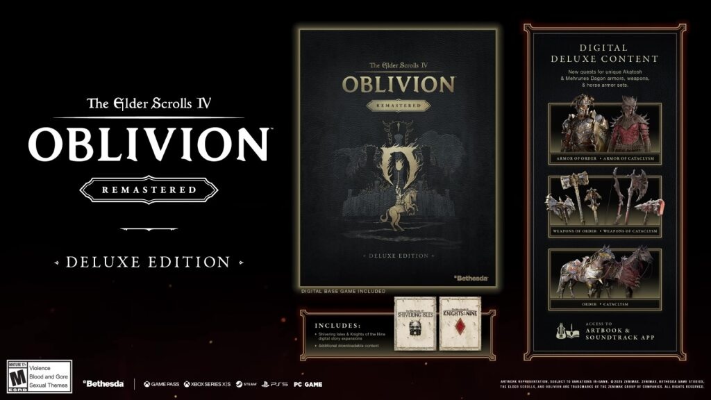 The Elder Scrolls IV: Oblivion Remastered - Deluxe Edition - PS5