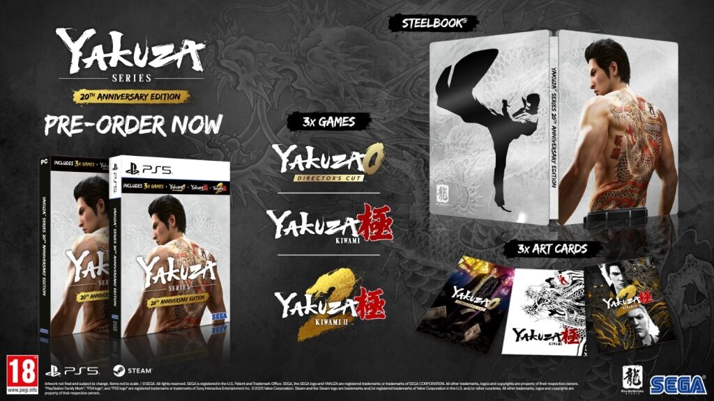 Yakuza - 20th Anniversary Edition - PS5