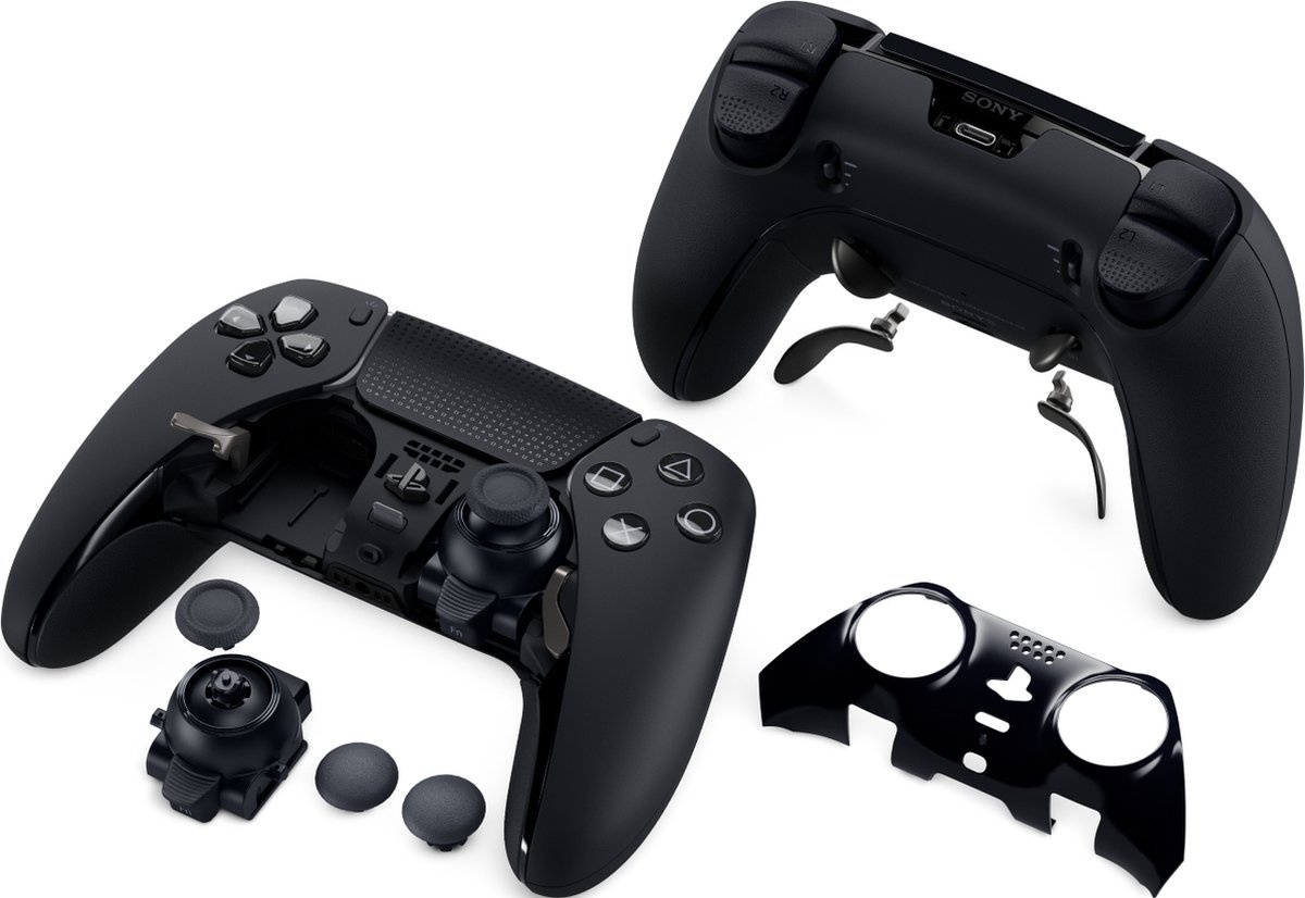 PS5 DualSense Edge Draadloze Controller (Midnight Black)