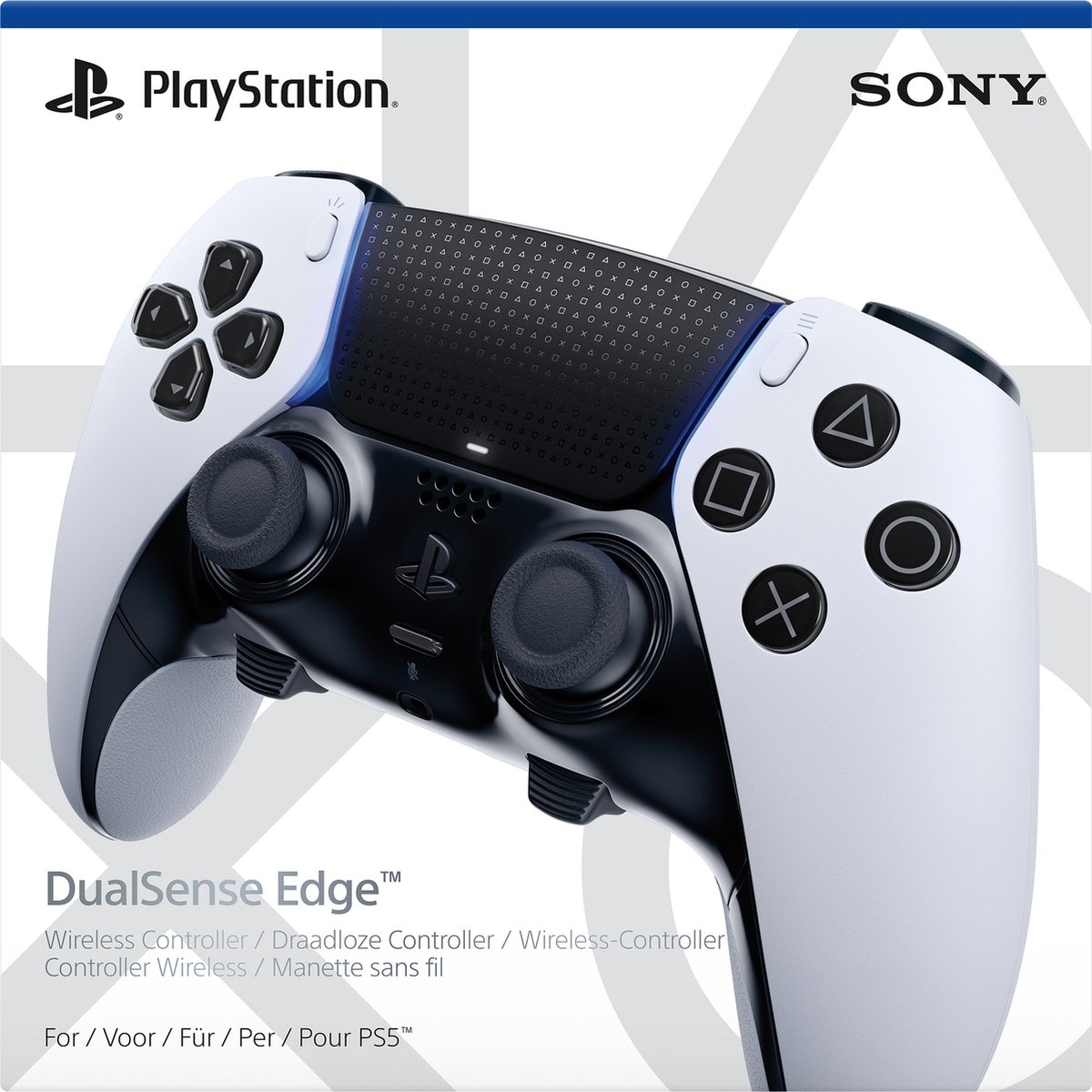 PS5 DualSense Edge Draadloze Controller (Wit)