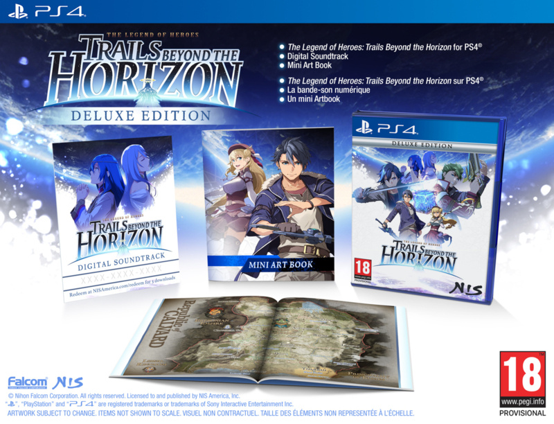 The Legend of Heroes: Trails Beyond the Horizon - Deluxe Edition - PS4
