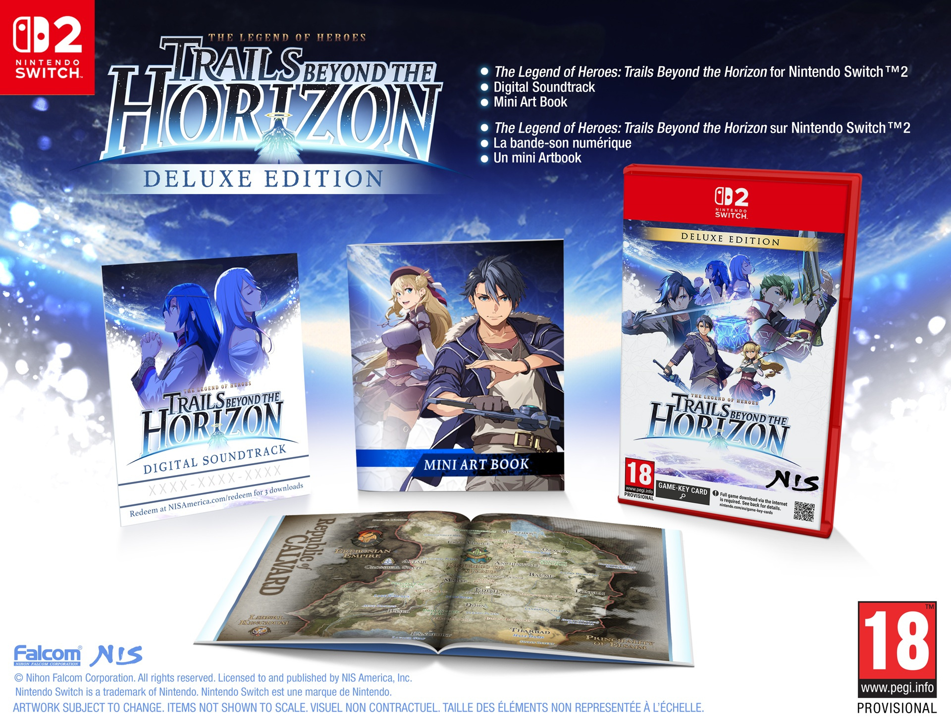 The Legend of Heroes: Trails Beyond the Horizon - Deluxe Edition - Nintendo Switch 2