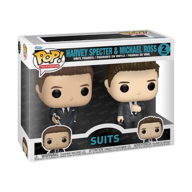 Pop Television: Suits - Harvey Specter & Michael Ross (2 pack) Funko Pop