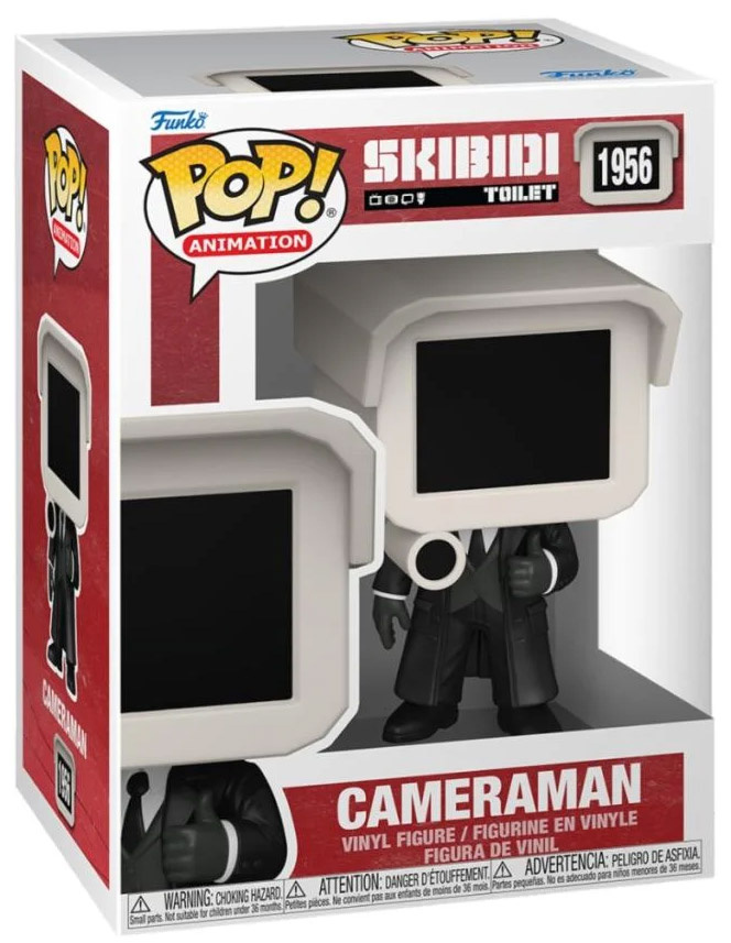 Pop Animation: Skibidi Toilet - Cameraman Funko Pop #1956