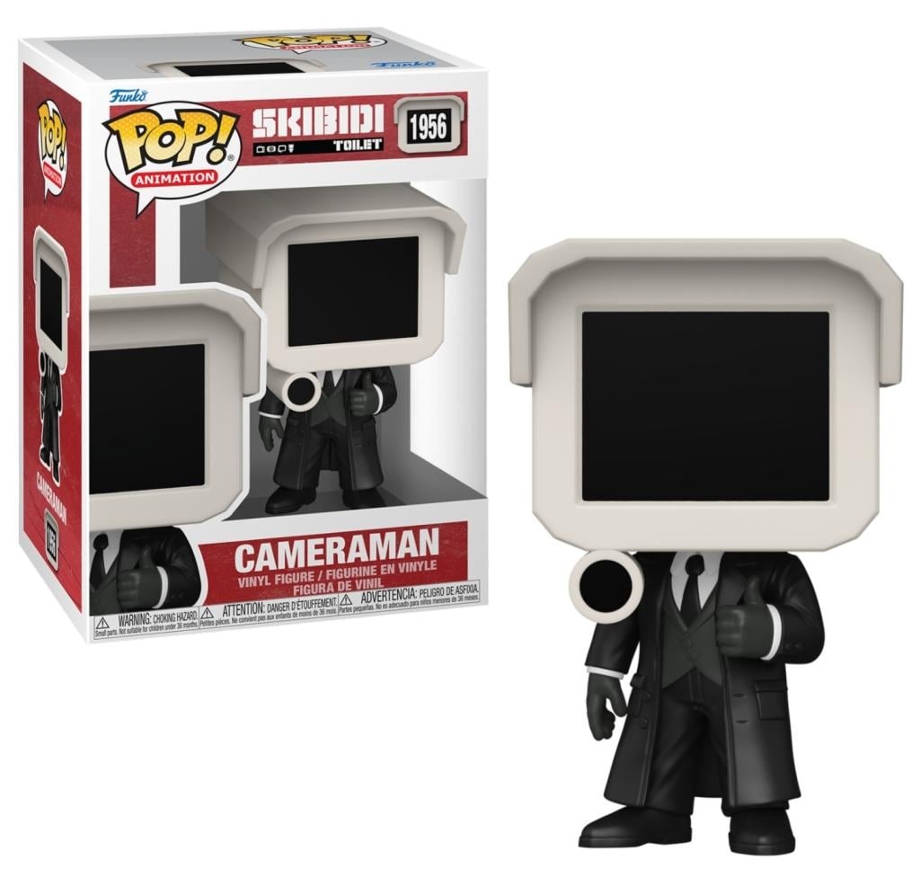 Pop Animation: Skibidi Toilet - Cameraman Funko Pop #1956