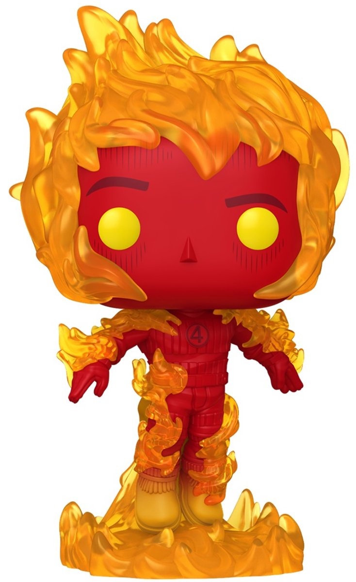 Pop Marvel: Fantastic Four: First Steps - Human Torch Funko Pop #1517