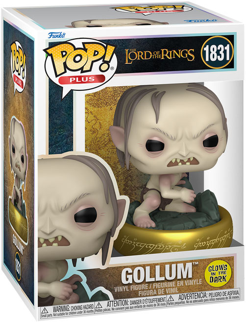Pop Plus: The Lord of the Rings - Gollum (Glow in the Dark) Funko Pop #1831