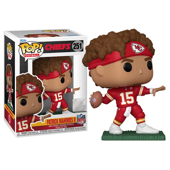 Pop Football: Kansas City Chiefs - Patrick Mahomes II Funko Pop #251
