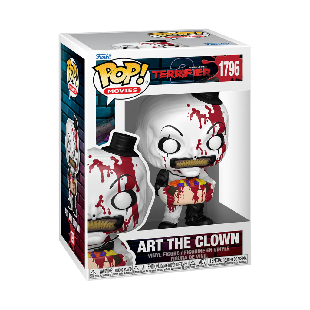 Pop Movies: Terrifier 2 - Art the Clown Funko Pop #1796
