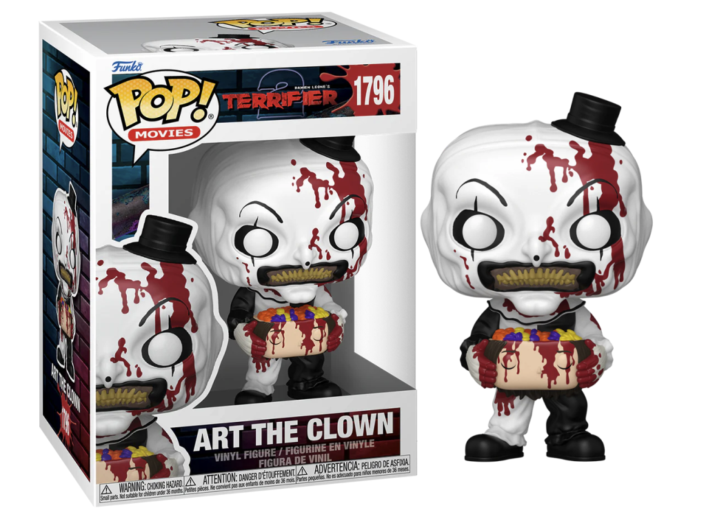Pop Movies: Terrifier 2 - Art the Clown Funko Pop #1796