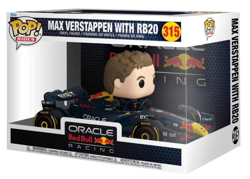 Pop Rides: Oracle Red Bull Racing - Max Verstappen With RB20 Funko Pop #315